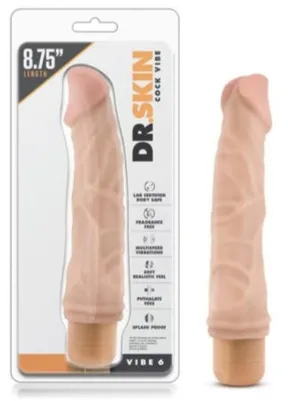 DR. Skin Cock Vibe 6 Beige