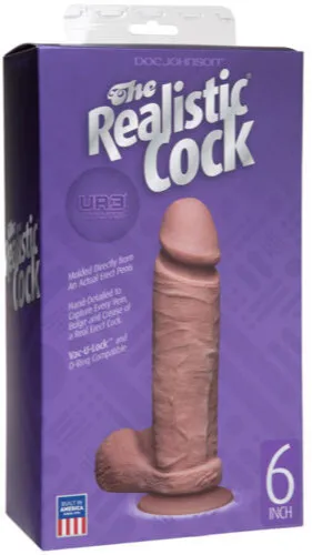 The Realistic Cock Ultraskyn 6 Inch