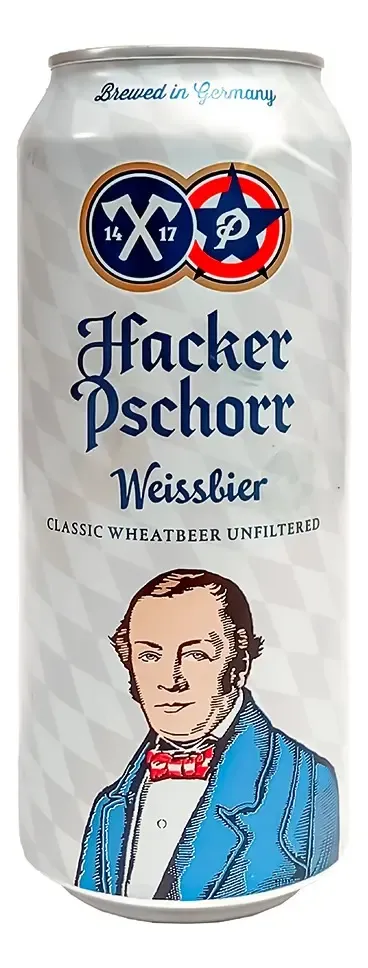 Cerveza Hacker Pschorr Kellerbier Lata