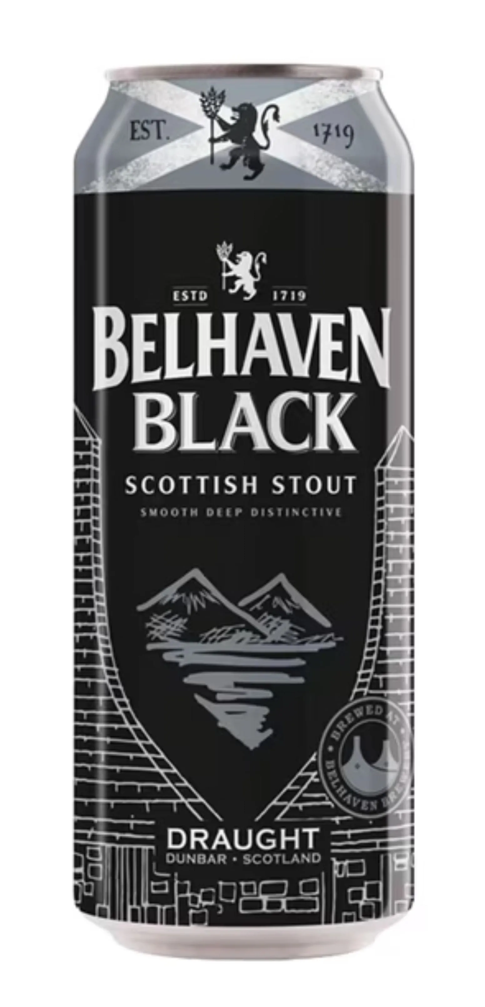 Cerveza Belhaven Black Lata