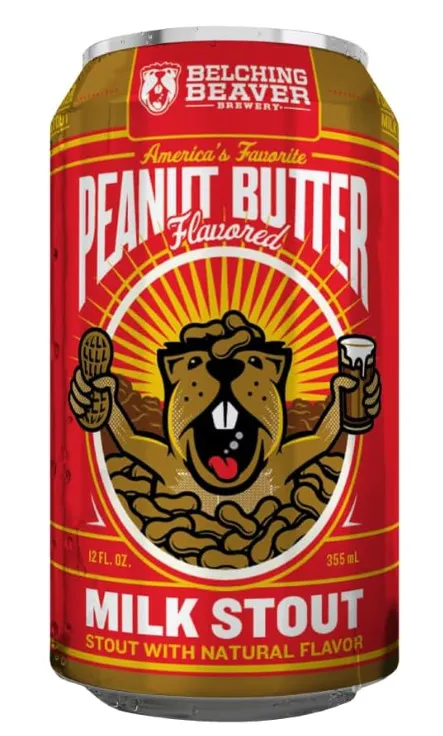 Cerveza Belching Beaver Peanut Butter Milk Stout