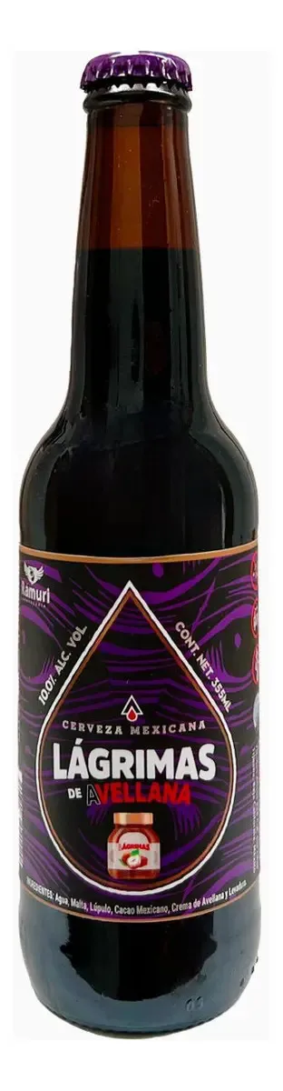 Cerveza Ramuri Lagrimas de Avellana