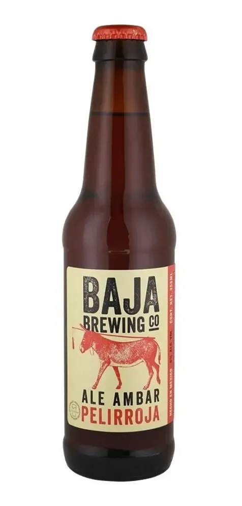 Cerveza Baja Brewing Pelirroja