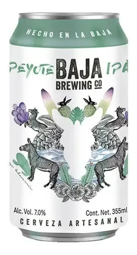 Cerveza Baja Brewing Peyote Ale LATA