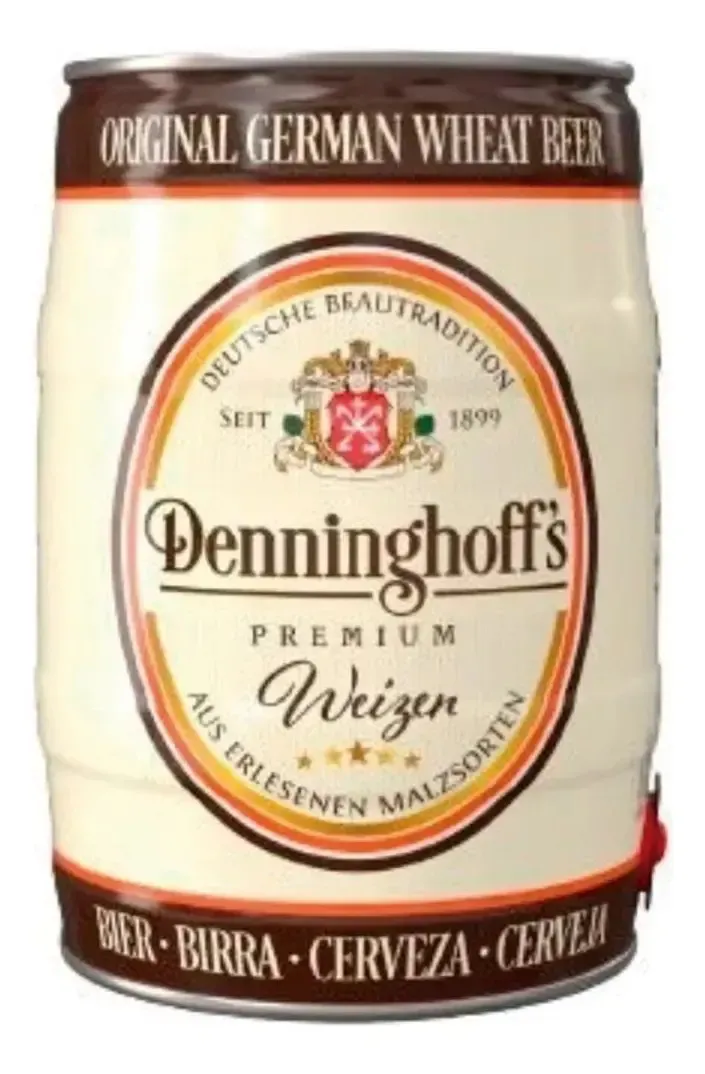 Cerveza Alemana Denninghoff´s Weizen - Barril 5 Lt