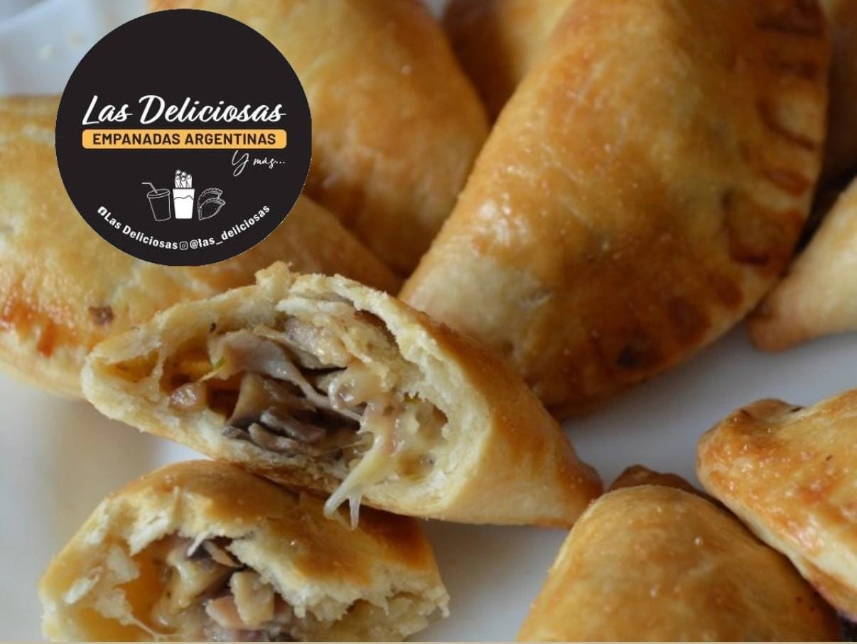 Champiñones con Queso Empanada