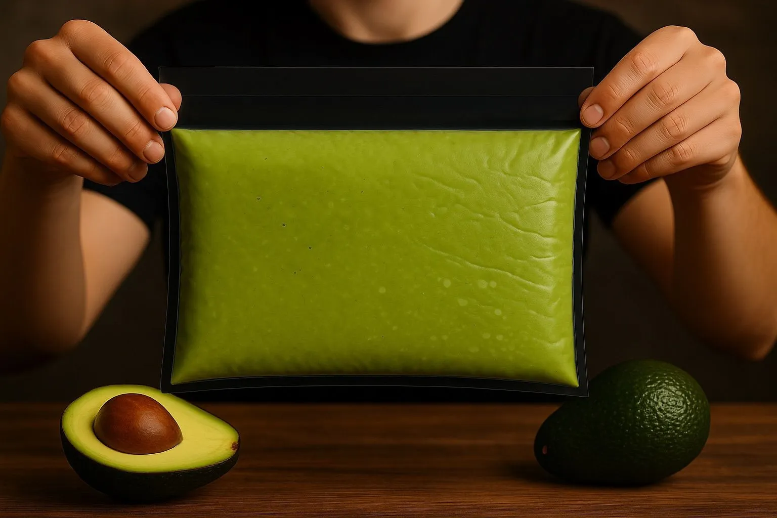 Pulpa de Aguacate al Vacío Congelado