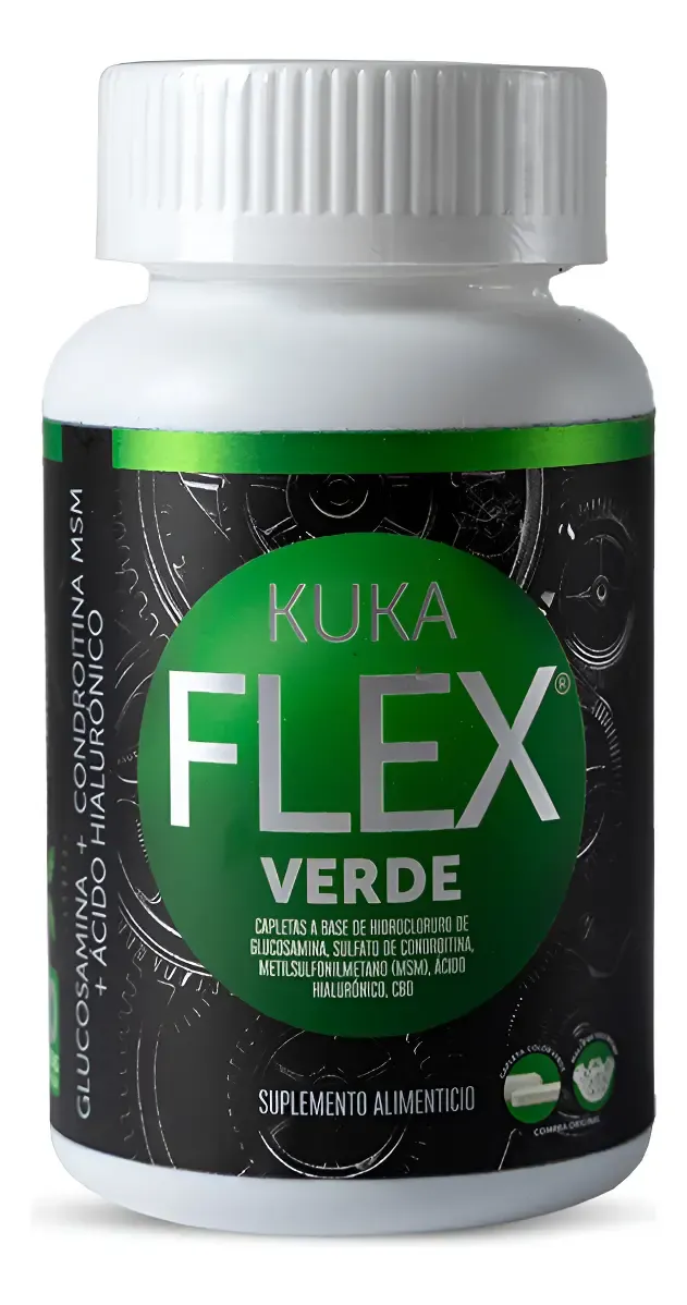 Kukaflex CBD 30 Cápsulas 500 Gramos Suplemento Alimenticio