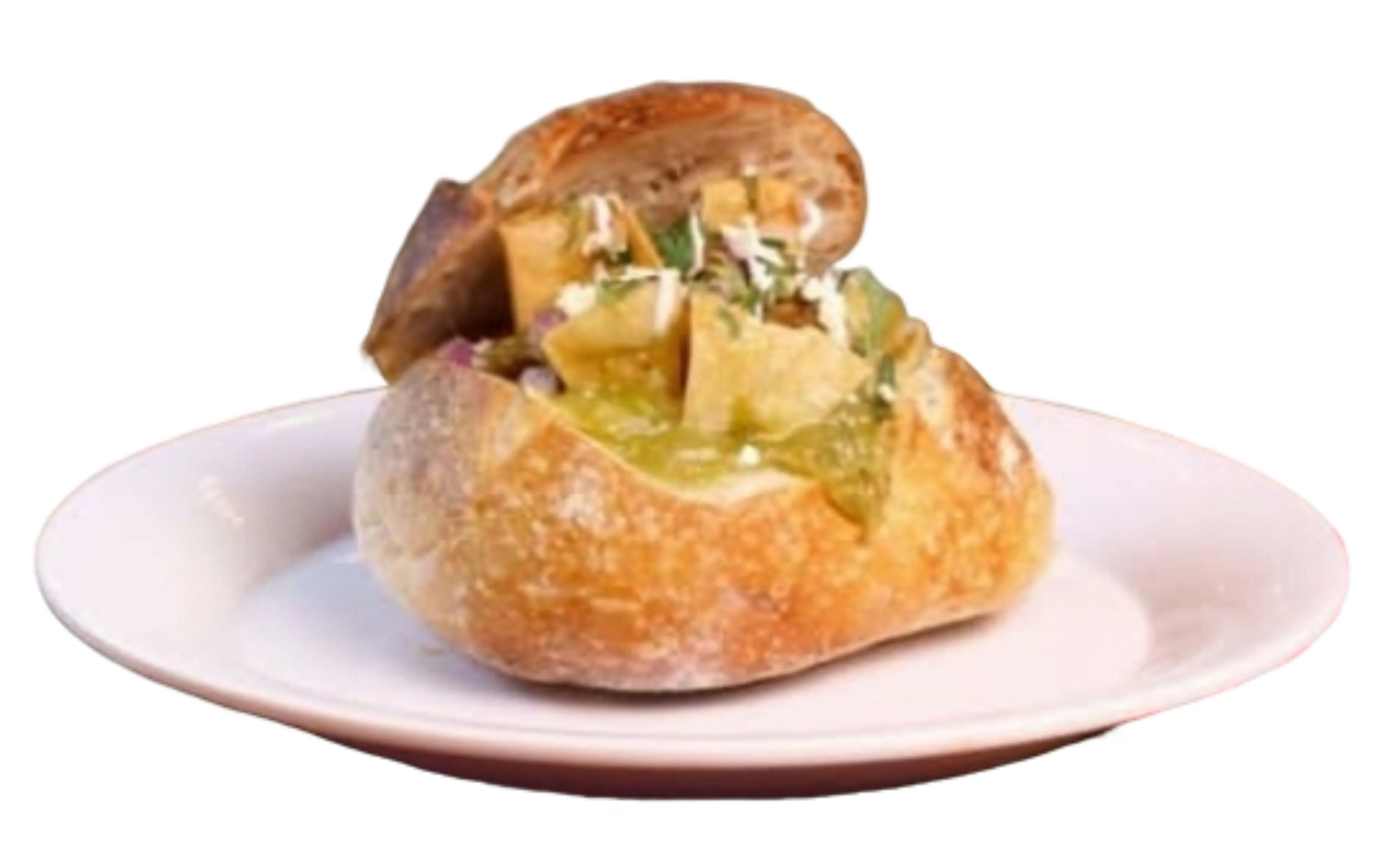 Lonche de Chilaquiles VERDES