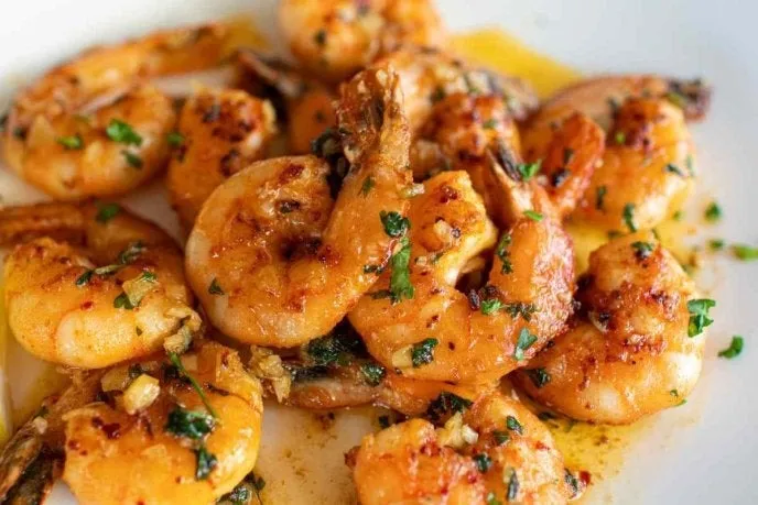 Camarones Al Mojo de Ajo