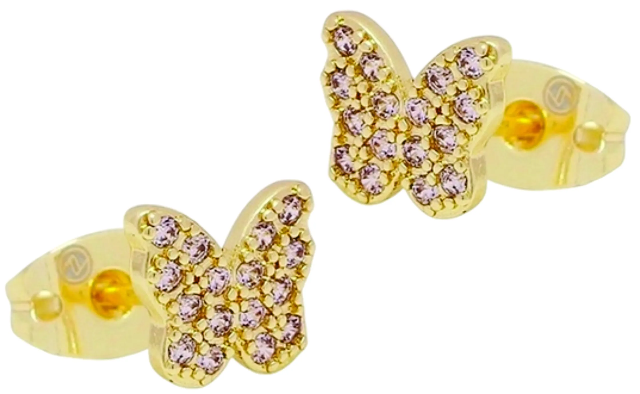 Broquel Navi Zirconia Oro Lam.