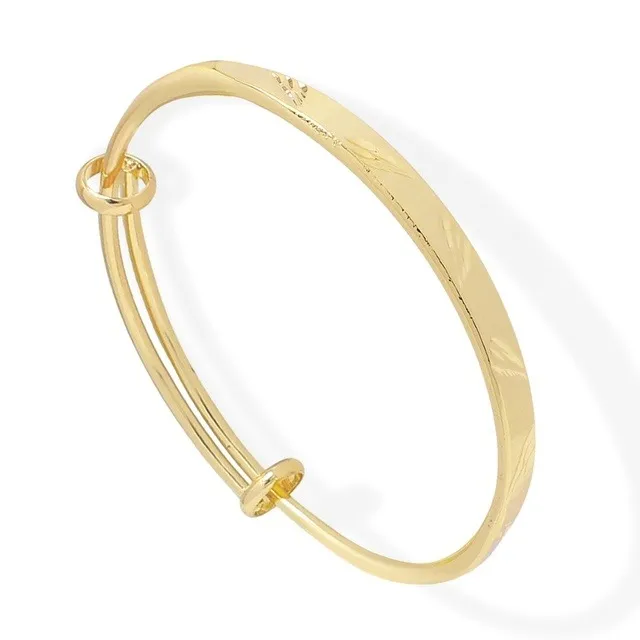 Brazalete Alitas Oro Lam.