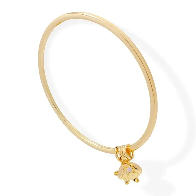 Brazalete Liso Platino Laminado