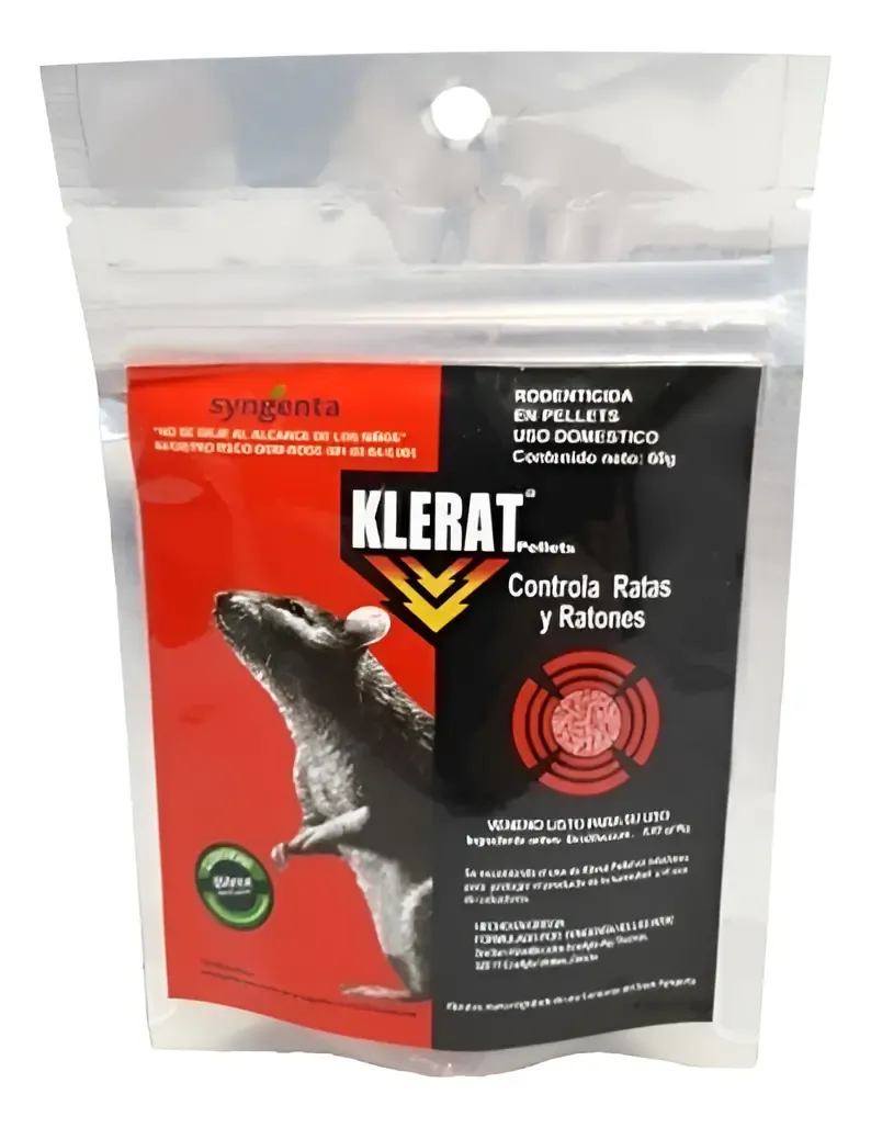 Cebo Rata Klerat Pellets 25 gr Syngenta