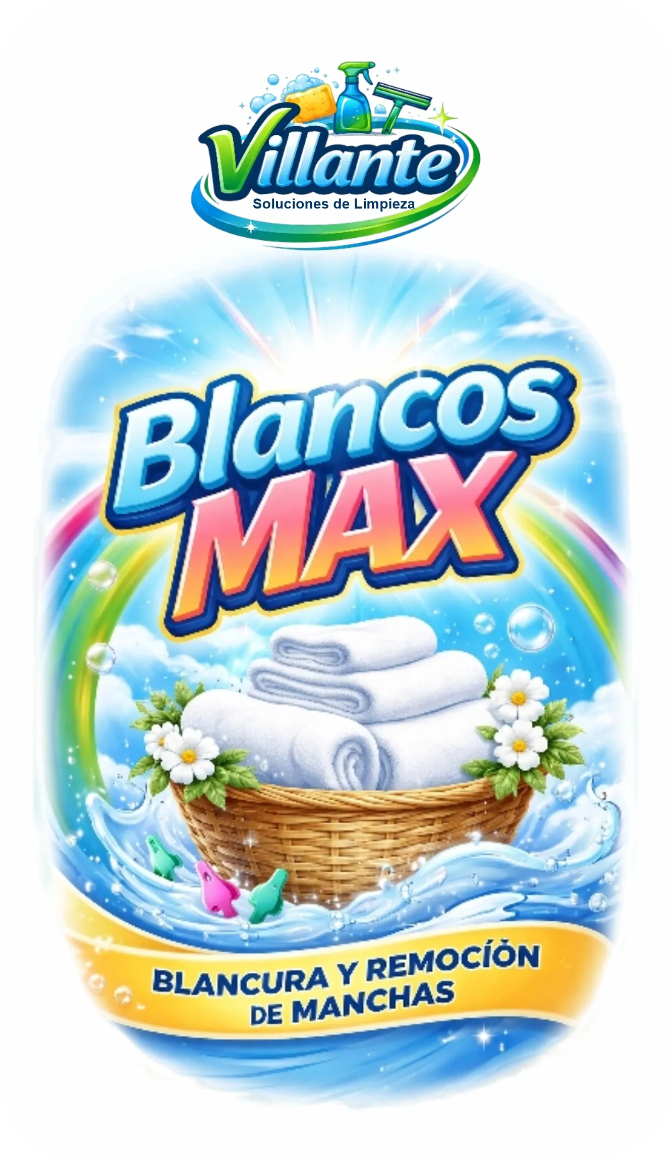 Detergente Blancos Max de 5 Lt