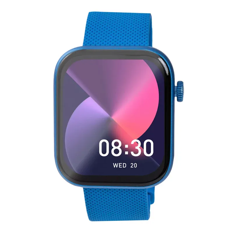 Smartwatch Reloj Kronos Solaris STF Pantalla Amoled 1.85&quot Resistencia al agua IP67 Azul