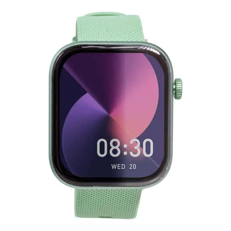 Smartwatch Reloj Kronos Solaris STF Pantalla Amoled 1.85&ampquotResistencia al agua IP67 Verde