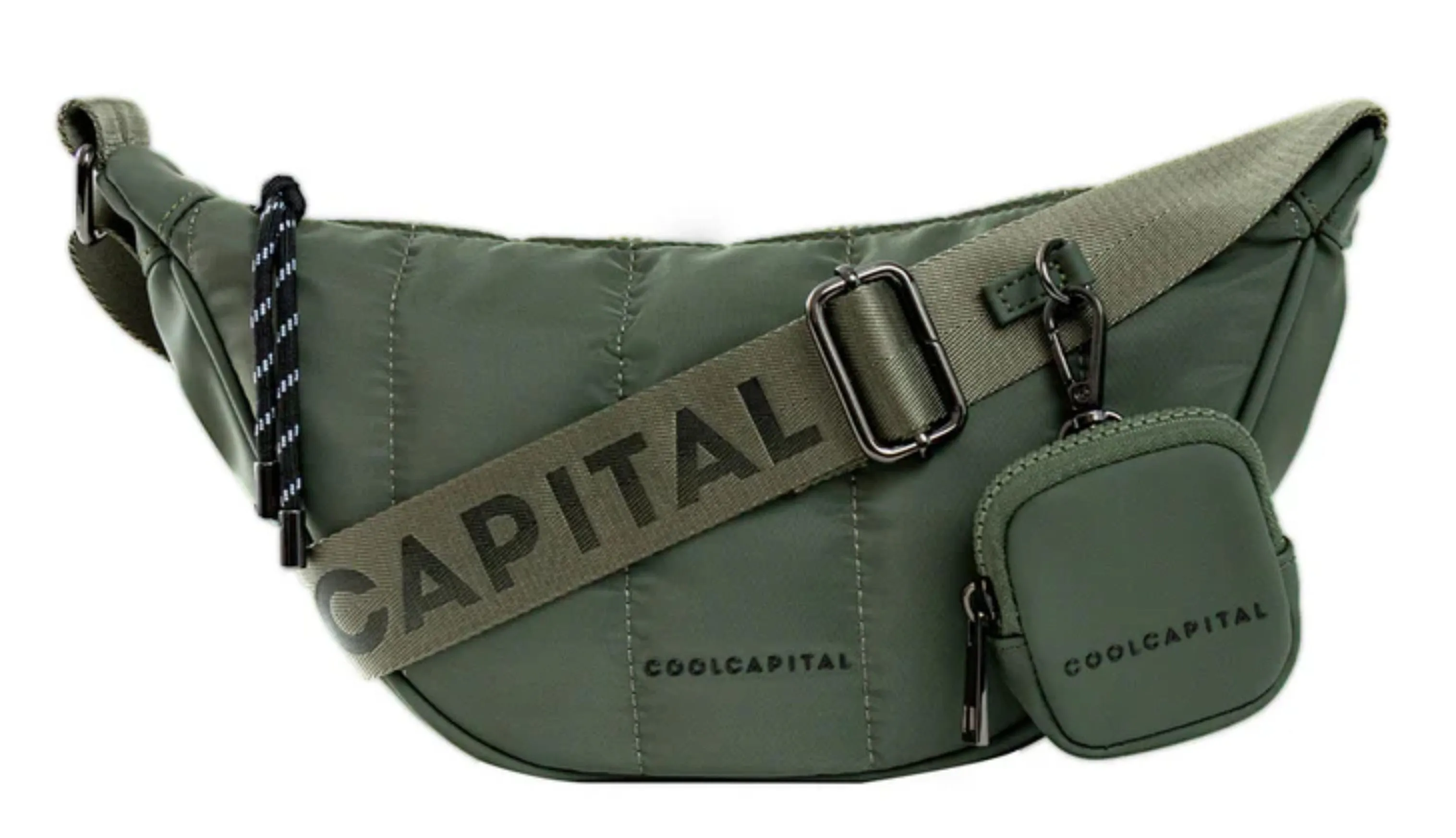 CROSSBODY FUJI Bolsa Compacta Cool Capital Verde